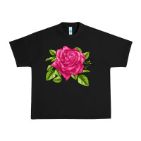 Black Perfume Delight Rose Urban Heavy Tee - LillyAllenDesigns