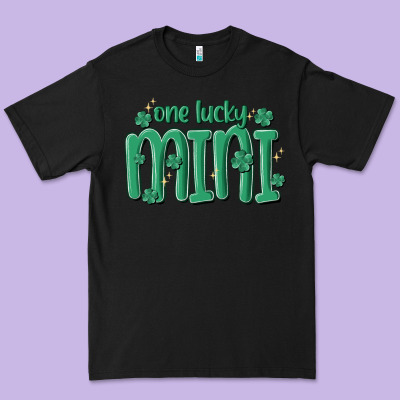 One Lucky Mini Premium Tee Designed By Maliassmallbusiness
