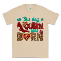 Mushroom on this day a queen was born Classic Tee - BundleAndBundleShop