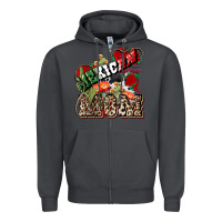 Smoke Mexican Mom Mexico Zipper Hoodie - HowdyJamesFarm