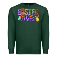 Sports Green Easter Vibes Premium Sweatshirt - BundleAndBundleShop