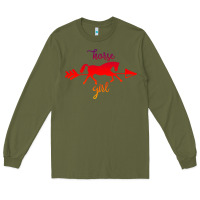Army Green Horse Girl Long Sleeve Tee - Bettercallsaul