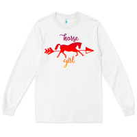 White Horse Girl Long Sleeve Tee - Bettercallsaul