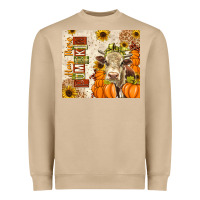 Mushroom Fall Hay There Pumpkin Heavyweight Sweatshirt - texasbilliewilder