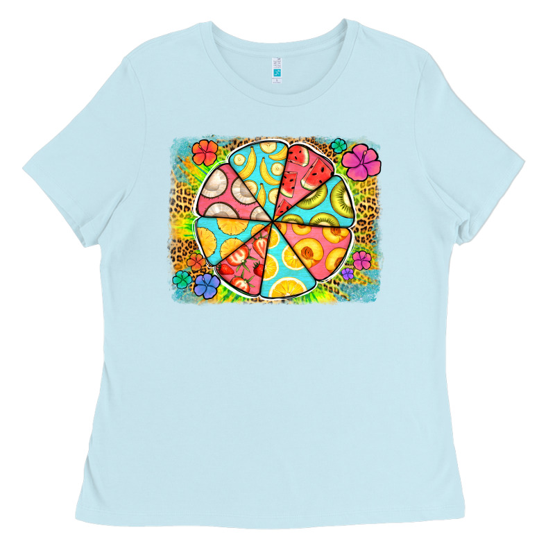 Fruit Plate Ladies Tee by Jasminsmagicworld | Teevron