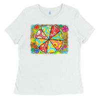 White fruit plate Ladies Tee - Jasminsmagicworld
