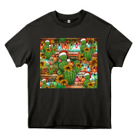 Asphalt feliz navidad merry christmas cactus tumbler Heavy Core Tee - Jasminsmagicworld