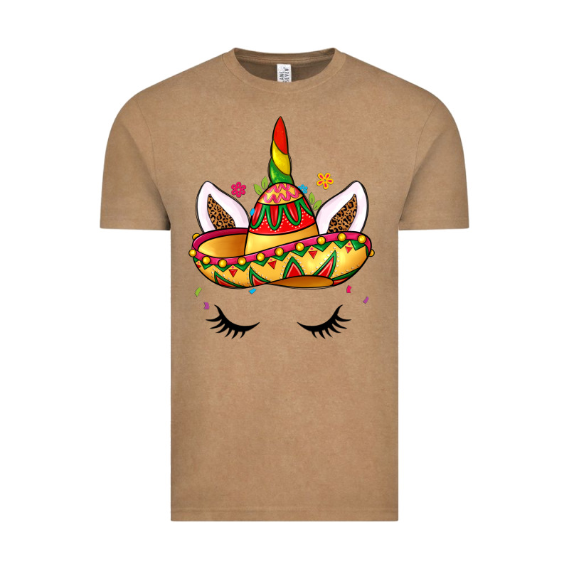 Unicorn And Sombrero Vintage Tee by LillyAllenDesigns | Teevron