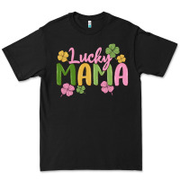Black lucky mama Premium Tee - MaliasSmallBusiness