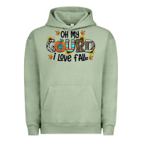 Pigment Oil Green oh my gourd i love fall Urban Hoodie - CowhideDigitalArt