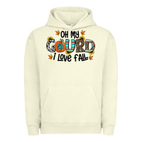Pigment Pistachio oh my gourd i love fall Urban Hoodie - CowhideDigitalArt