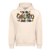 Sandshell oh my gourd i love fall Urban Hoodie - CowhideDigitalArt