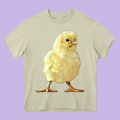 Chick Heavy Core Tee Designed By Lillyallendesigns