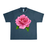 Midnight Navy Perfume Delight Rose Urban Heavy Tee - LillyAllenDesigns