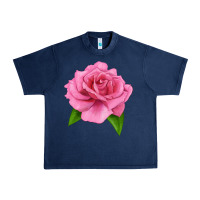 Navy Perfume Delight Rose Urban Heavy Tee - LillyAllenDesigns