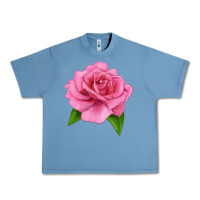 Pebble Blue Perfume Delight Rose Urban Heavy Tee - LillyAllenDesigns