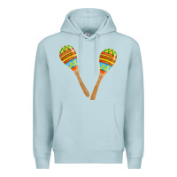 Blue Mist maracas fa element Premium Hoodie - FaDigitalArtStudio