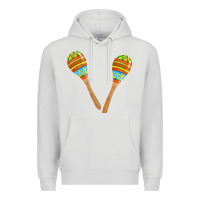 Dove Grey maracas fa element Premium Hoodie - FaDigitalArtStudio