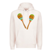 Pale Pink maracas fa element Premium Hoodie - FaDigitalArtStudio