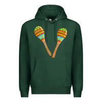 Sports Green maracas fa element Premium Hoodie - FaDigitalArtStudio