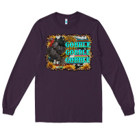 Plum gobble gobble gobble Long Sleeve Tee - RanaPortraitStore
