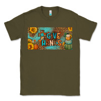 Army Green give thanks license plate Classic Tee - BundleAndBundleShop