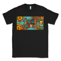 Black give thanks license plate Classic Tee - BundleAndBundleShop