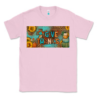Bubblegum Pink give thanks license plate Classic Tee - BundleAndBundleShop