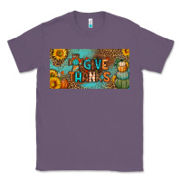 Lavender give thanks license plate Classic Tee - BundleAndBundleShop