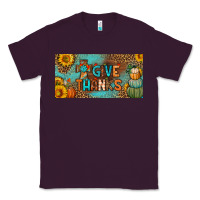 Plum give thanks license plate Classic Tee - BundleAndBundleShop