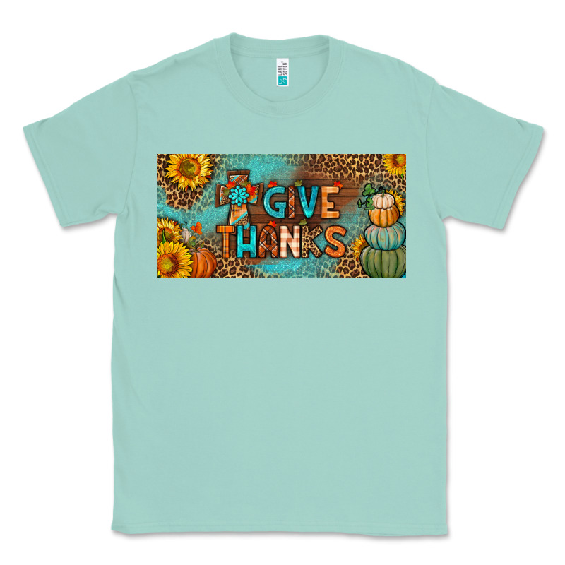 Give Thanks License Plate Classic Tee by BundleAndBundleShop | Teevron
