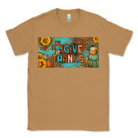 Toasted Coconut give thanks license plate Classic Tee - BundleAndBundleShop