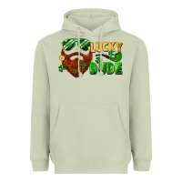 Matcha lucky dude saint patricks bearded man Heavyweight Hoodie - FaDigitalArtStudio