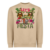 Mushroom Let's Fiesta with gnomes Heavyweight Sweatshirt - NancyCooperArtShop