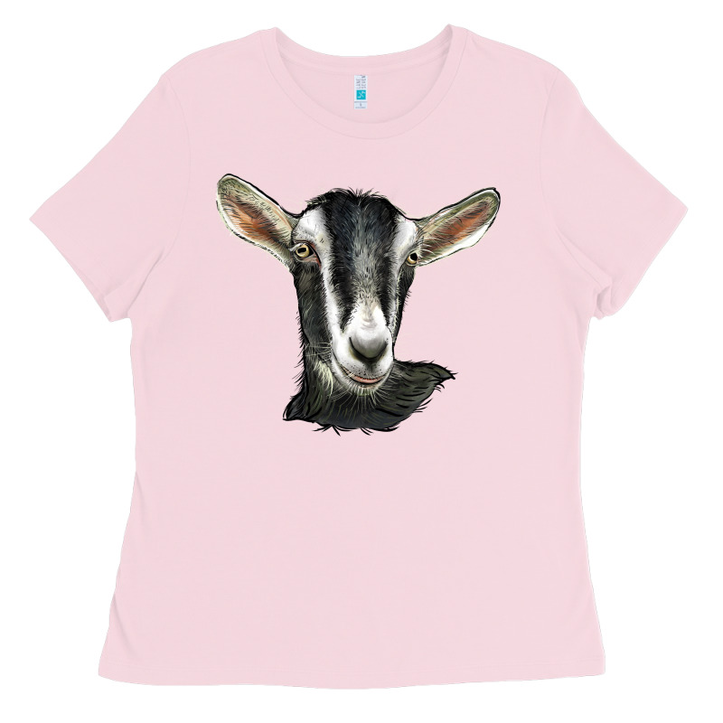 Alpine Goat Head Ladies Tee by LillyAllenDesigns | Teevron
