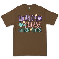 Cacao world's cutest alarm clock Premium Tee - MaliasSmallBusiness