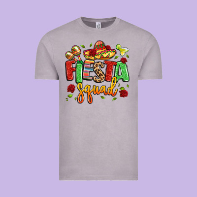 Fiesta Squad Vintage Tee Designed By Lillyallendesigns