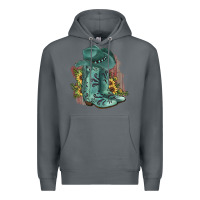 Rock Turquoise Cowboy Boots Premium Hoodie - JahusDesignShop