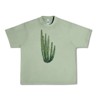 Oil Green Organ Pipe Cactus Urban Heavy Tee - LillyAllenDesigns