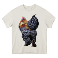 Brahma Rooster Heavy Core Tee | Teevron