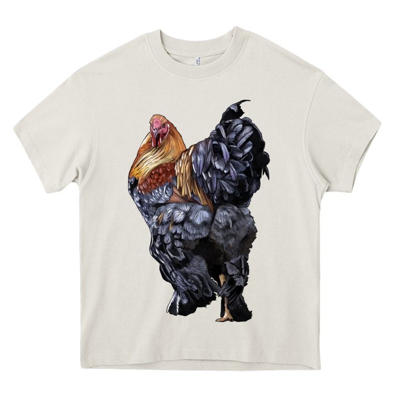 Brahma Rooster Heavy Core Tee by LillyAllenDesigns | Teevron