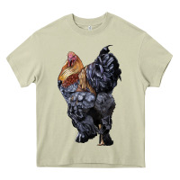 Mossy Brahma Rooster Heavy Core Tee - LillyAllenDesigns