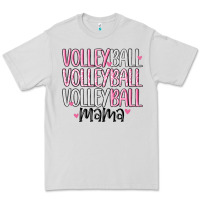 Dove Grey volleyball mama Premium Tee - MaliasSmallBusiness