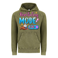Vintage Olive Birthday Mode On Vintage Hoodie - BundleAndBundleShop