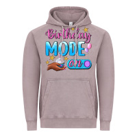 Vintage Zinc Birthday Mode On Vintage Hoodie - BundleAndBundleShop