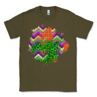 Army Green halloween patch Classic Tee - BundleAndBundleShop