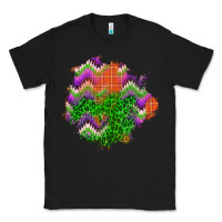 Black halloween patch Classic Tee - BundleAndBundleShop