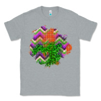 Heather Grey halloween patch Classic Tee - BundleAndBundleShop