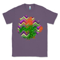 Lavender halloween patch Classic Tee - BundleAndBundleShop