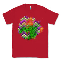 Red halloween patch Classic Tee - BundleAndBundleShop